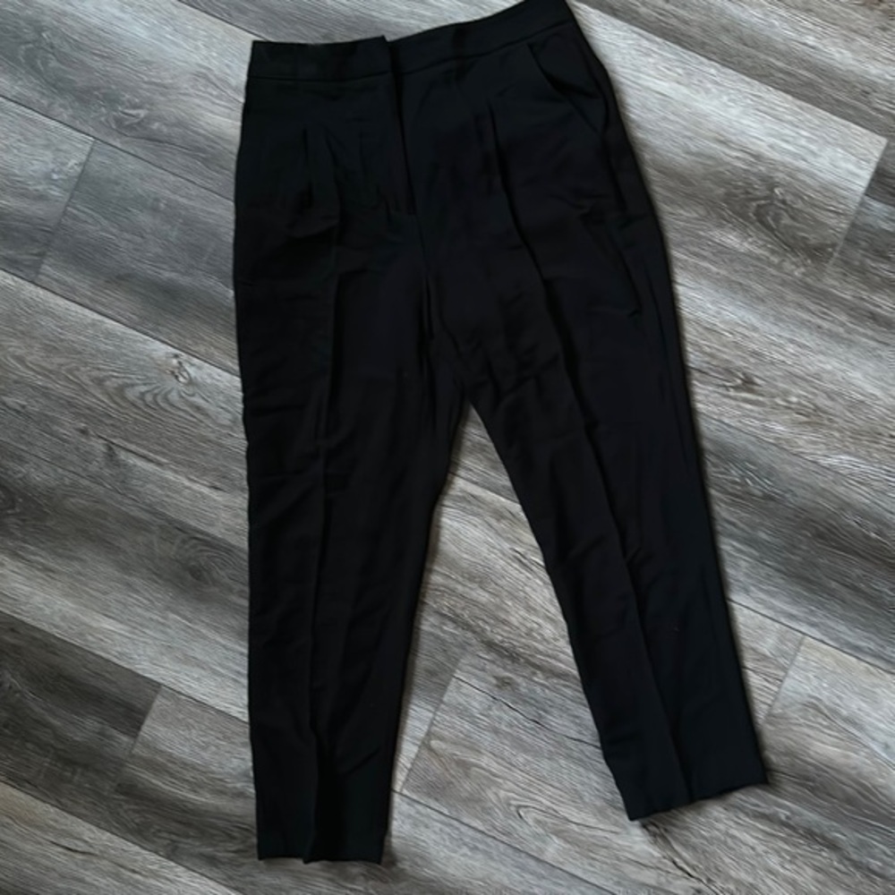 Leith pants black slacks size small career